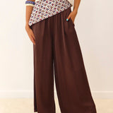 Pantalón Wone Marrón