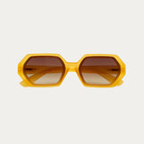 OK022 Translucent Yellow Glasses