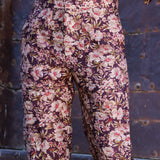 Pantalón Klokery Damask Burdeos