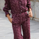 Camisa Prast Noh Burdeos