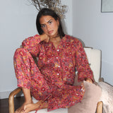 Pijama Watte Blomster Rojo