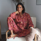 Pijama Watte Blomster Rojo