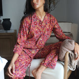 Pijama Watte Blomster Rojo