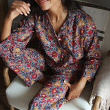 Pijama Watte Blomster Gris