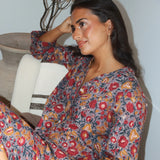 Pijama Watte Blomster Gris