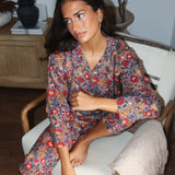 Pijama Watte Blomster Gris