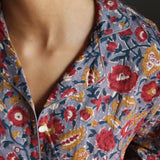 Pijama Watte Blomster Gris