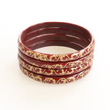 Set pulseras Jeret Burdeos