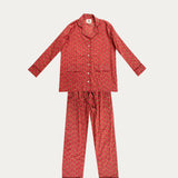 Pijama Watte Tondo Rojo