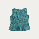 Top Laub Verde agua