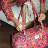 Bolsa Watte Blomster Rojo