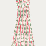 Vestido Volss Dessin V-Rose