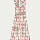 Vestido Volss Dessin V-Rose
