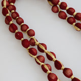 Collar Ballen Burdeos