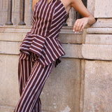 Pantalón  Bawn Largo Marrón
