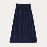 Falda Berek Velours Blue