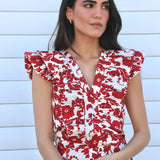 Blusa Smors Tapet Burdeos