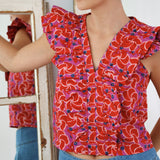 Blusa Smors Hitch Rojo