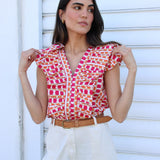 Blusa Smors Hervet Rojo