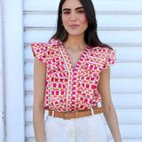 Blusa Smors Hervet Rojo