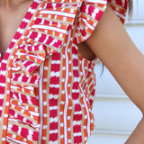 Blusa Smors Hervet Rojo