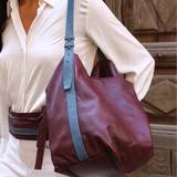 Bolso Strap Burdeos