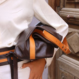 Bolso Strap Marrón