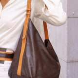 Bolso Strap Marrón