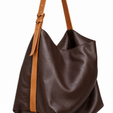 Bolso Strap Marrón