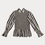 Camisa Manel Rayas Marrón