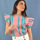 Camisa Selen Candy Mint