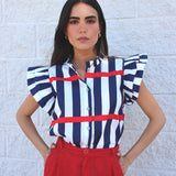 Camisa Selen College Navy