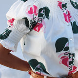 Camisa Ruché Blanco loto