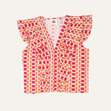 Blusa Smors Hervet Rojo
