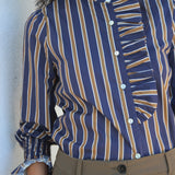 Camisa Lewa Bred Marino