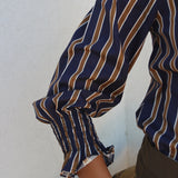 Camisa Lewa Bred Marino