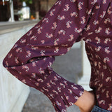 Camisa Tossi Noh Burdeos