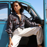 Camisa Waren Marrón