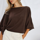 Camiseta Sarlat Marrón