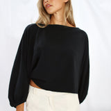 Camiseta Sarlat Negro