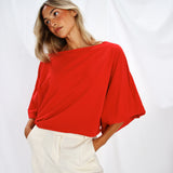 Camiseta Sarlat Rojo