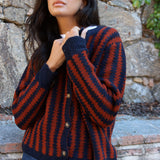 Chaqueta Pullin Marino/Teja