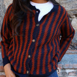 Chaqueta Pullin Marino/Teja