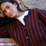 Chaqueta Pullin Marino/Teja