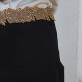 Cinturón Clasp Dorado