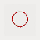 Collar Lokken Rojo Corto
