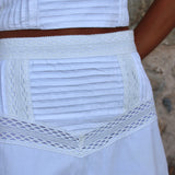 Falda Nisch Blanco