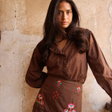 Camisa Bruin Marrón