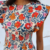 Vestido Snap Bloom Multicolor
