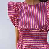 Vestido Snap Drielyn Malva